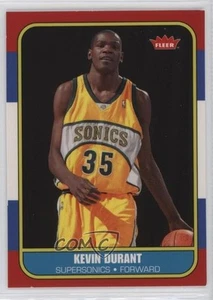2007-08 Fleer 1986-87 Retro Rookies Glossy Kevin Durant #86R-143 RC - Picture 1 of 3