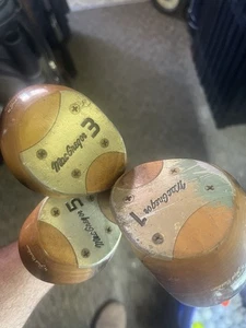Vintage Macgregor Jack Nicklaus Ambassador 1,3,5 RH Wood Set Steel Shaft - Picture 1 of 11