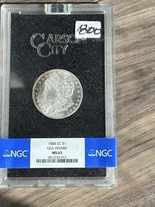 1884 GSA Carson City Silver Morgan Dollar - Picture 1 of 4