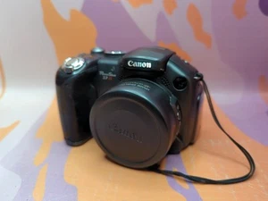 Canon PowerShot S3 IS 6.0MP Black Digital Camera Untested PARTS/REPAIR - Picture 1 of 6