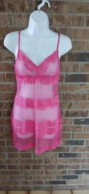 Lencería Sensual Muñeca Bebé Encaje Fucsia Talla L RAMPAGE De Colección Y2K Whimsigoth Foto 1 de 4