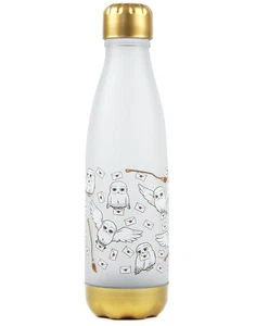 Harry Potter Hedwig With Letters All Over Print Screw Water Bottle Unisex - Picture 1 of 5
