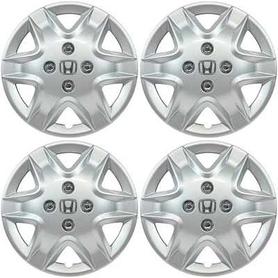 👀 Tapacubos/Cubiertas de rueda de repuesto Honda Civic Style 14" 4087-SM SET/4 + LOGO Foto 1 de 4