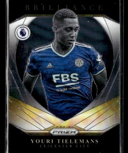 2021-22 Panini Prizm Premier League Youri Tielemans #23 Brilliance - Picture 1 of 2