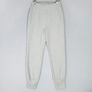 Varley Hose Damen klein elfenbein meliert schmales Bündchen hoher Bund Jogger Jogginghose - Bild 1 von 15