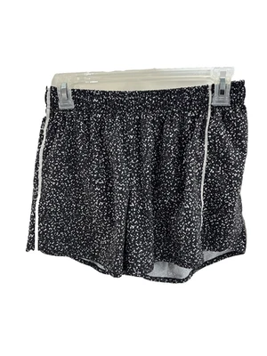 Pantalones Cortos para Correr Xersion Para Mujer S Negro Blanco Estampado Cintura Elástica Ropa Activa Foto 1 de 4