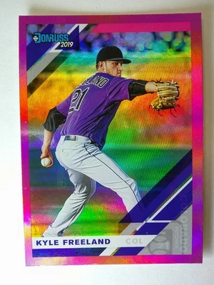 Panini Donruss 2019 - Kyle Freeland #126 Holo Pink - Como nuevo - Paquete nuevo 🔥 Foto 1 de 2