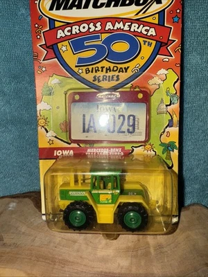 MATCHBOX Across America 50th BIRTHDAY SERIES Iowa  NIP  by Mattel  mint 2001 - Image 1 of 4