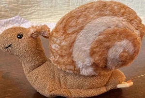 Steiff Alemán Acogedor Caracol Slug Caracol Peluche Pequeño Peluche Suave - Imagen 1 de 10