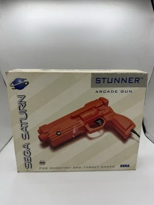 Authentic Sega Saturn Stunner Arcade Zapper Gun IN ORIGINAL BOX w/ paperwork! - Image 1 of 4