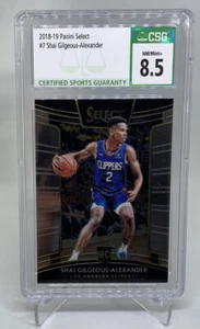2018-19 Panini Select Shai Gilges-Alexander #7 CSG 8.5 A45 - Picture 1 of 2