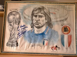 memorabilia calcio - Roma Club - Quadro di Bruno Conti - Foto 1 di 2