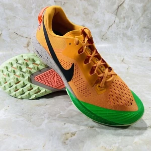 Nike Air Zoom Terra Kiger 6 Orange Green Trail Running Shoe CJ0219800 Men 9 - Picture 1 of 10