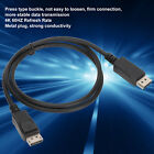  Male To Male Cable High Speed 32AWG 4K 60Hz HD DisplayPort Cable With GDS