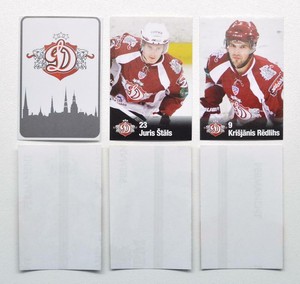 2010-11 KHL Dinamo Riga Pick a Player Small Sticker