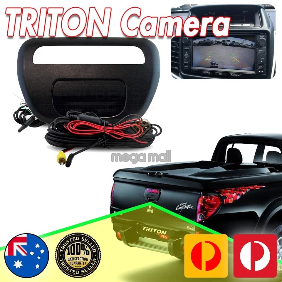 Aerpro G45V Vehicle Specific Reverse Camera Suit Mitsubishi Triton MN - Black - Image 1 of 4