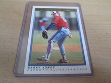1991 OPC O-Pee-Chee Premier Baseball # 69 BARRY JONES MONTREAL EXPOS