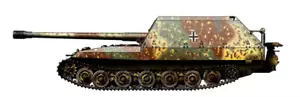 1/72 WW2 German 21cm Grille 19 Tiger (P). Bemalter Resin. 3800 Modelle im Angebot - Bild 1 von 6