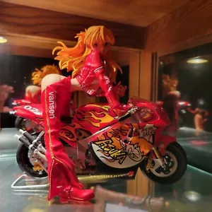 Figura modelo motocicleta Sparkle Evangelion Asuka 1/6 ¡Raro! - Imagen 1 de 6