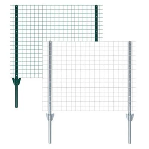 Zaunset Volierendraht Gartenzaun Drahtzaun Zaun Komplett-Set Zaun-Pfosten Set - Bild 1 von 14