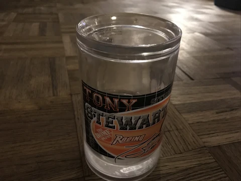 Tony Stewart NASCAR 2001  Plastic Mug  #8 Cover