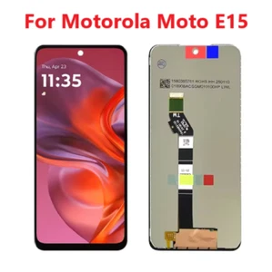 Para Motorola Moto E15 Pantalla LCD Con Pantalla Táctil Digitalizador Assambly Reemplazar - Imagen 1 de 1