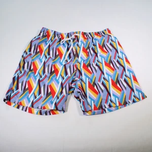 2(X)IST Men's Geometric Print Swim Trunks, Size M - Picture 1 of 2