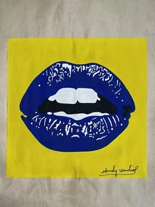 Andy Warhol Certified Drawing Art painting Vintage Signed Original Handmade - Picture 1 of 6