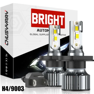 Kit de bombillas LED de haz alto/bajo para Suzuki Aerio 2002-2007 6000K 2X H4/9003 Foto 1 de 4