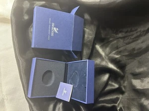 EMPTY 2005 Swarovski Crystal Heart Christmas Ornament Box & COA ONLY - Picture 1 of 5