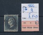 BV25162 St Vincent 1866 Victoria 1S classic lot used cv 140 GBP
