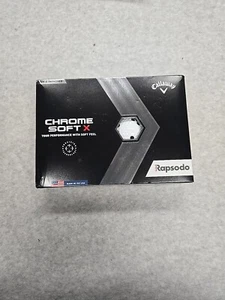 Callaway Chrome Soft X Triple Track Golf Balls 12pk White - Picture 1 of 9