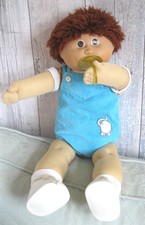 ❤️ RARE Cabbage Patch Kid HM4 Jesmar Shaggy Fuzzy Hair Boy Doll Pacifier