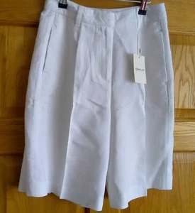 GANT Womens Shorts White SZ UK 6 W 26  BNWT - Picture 1 of 6