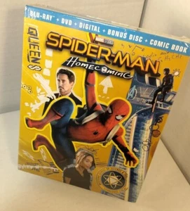 Spider-Man Homecoming Target exklusive Blu-ray + DVD + Digital/Bonus Disc + Comic - NEU - Bild 1 von 10