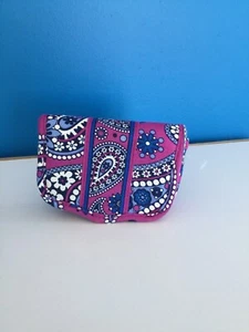 VERA BRADLEY Magnetic Card Keeper Business Card Holder Boysenberry Pattern NWOT - Picture 1 of 6