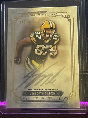 2013 museum collection jordy nelson auto /5 - Image 1 of 3