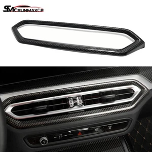 LHD Carbon Fiber Air Vent Cover Trim for BMW 2/3/4/M3/4 Series G20 G87 2022-2024 - Picture 1 of 7