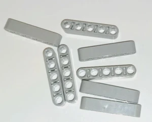 Lego hellbläulich grau Technic Liftarm Lot/Größe 1x5 dick/Menge 8x/Teil #32316 - Bild 1 von 3