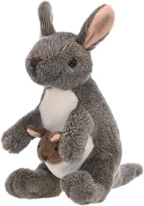 Kangaroo with Joey Plush,Gifts for Kids Stuffed Animal, Plush Toy, Cuddlekins - Picture 1 of 7