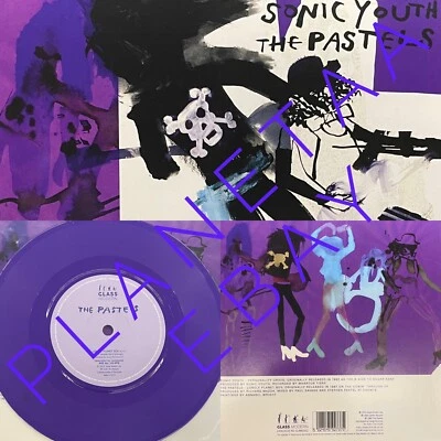 Sonic молодежи пастели разделить 7» фиолетовый цветной винил играть Нью-Йорк куклы чехол - Изображение 1 из 4