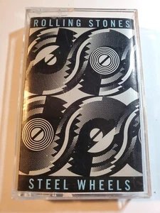 Rolling Stones Cassette 1989 "Steel Wheels" Mick Jagger VG+ CS15 - Picture 1 of 1