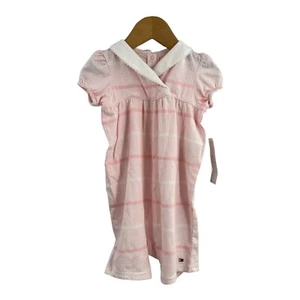 Mono Tommy Hilfiger Layette Rosa Una Pieza 6-9 Meses Nuevo - Imagen 1 de 6