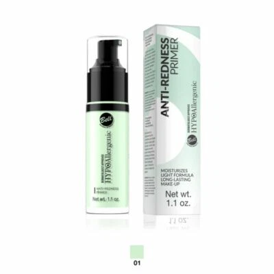 Primer Makeup Foundation Anti-Redness Light Base 30g Vegan Bell HYPOAllergenic - Image 1 of 3