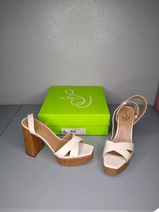 NIB Sam Edelman Nolita Women's Platform Block Heel Sandals Size 10 M MSRP $150 - Picture 1 of 8