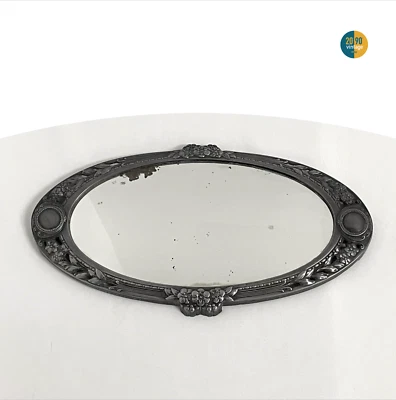 Art Deco Vintage Deko Spiegel Tablett Tisch 20er Jahre Französisch Vanity Tray - Bild 1 von 4