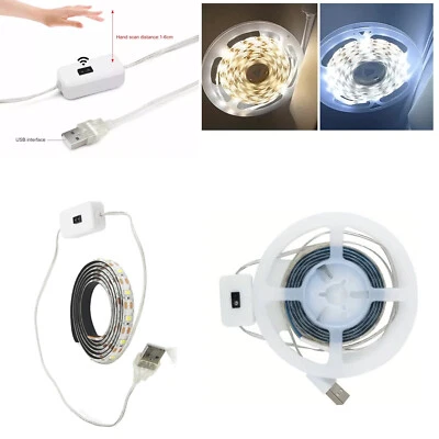 Led Strip Light With Hand Sweep Motion Sensor Hand Swipe Sensor Closet Cabinet - Image 1 of 4