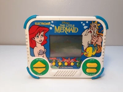 Juego electrónico de mano The Little Mermaid Tiger 1990 vintage Foto 1 de 3