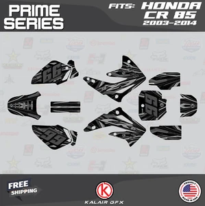 Kit de gráficos para Honda CR85 (2003-2014) serie Prime - humo - Imagen 1 de 6