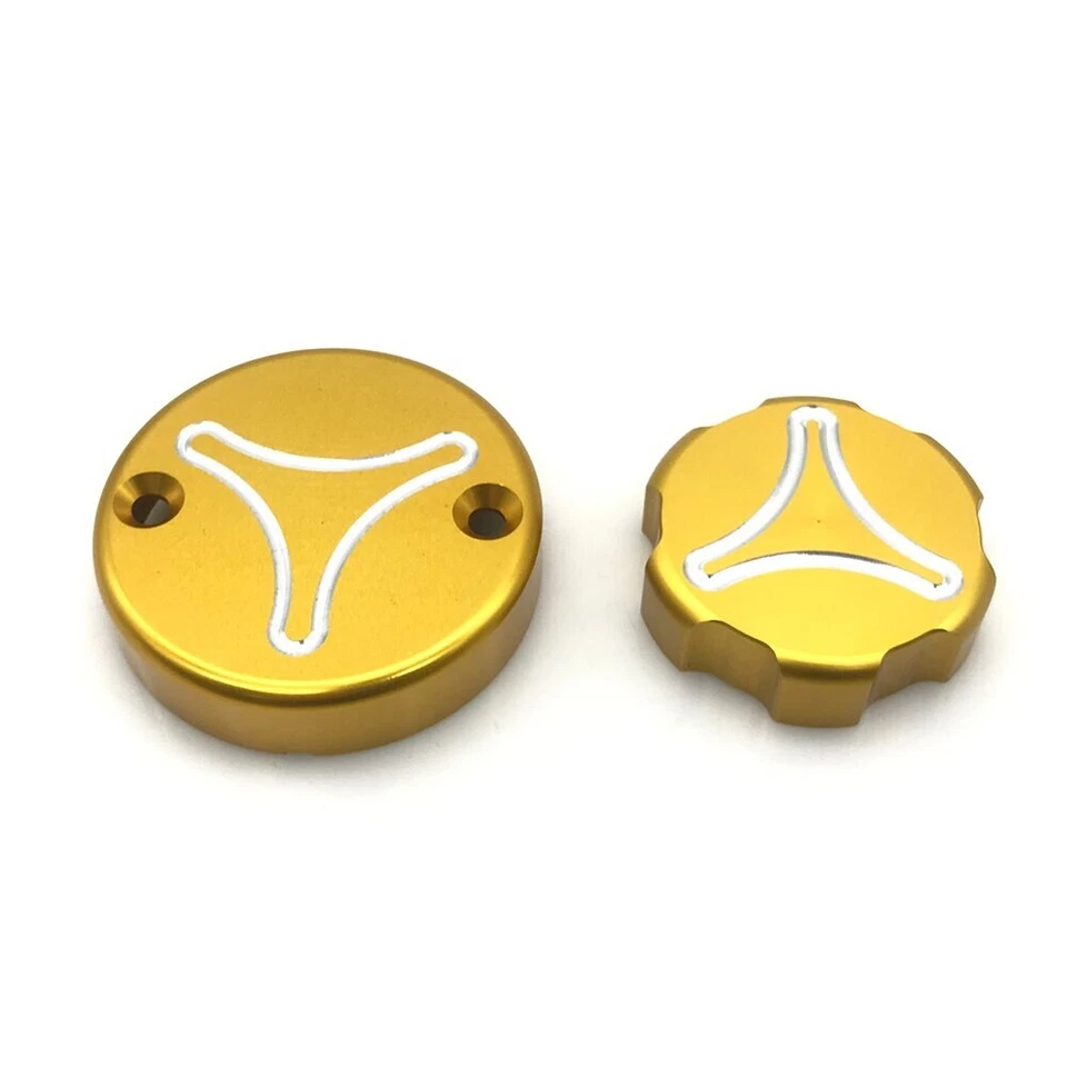 For DUCATI 848 1098 1198 Front Brake Clutch Reservoir Cover Fluid Oil Pump Caps - Image 1 of 1